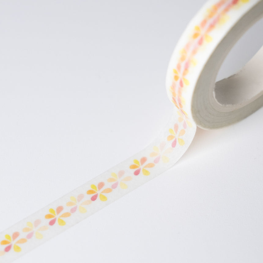 Colourful Floral Washi Tape | 8mmx10m