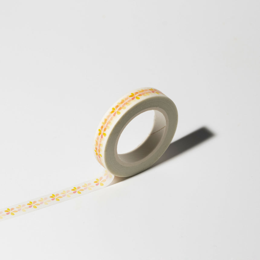 Colourful Floral Washi Tape | 8mmx10m