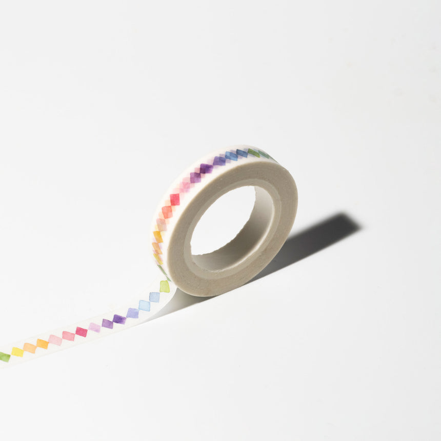 Rainbow Diamonds Washi Tape | 8mm x 10m