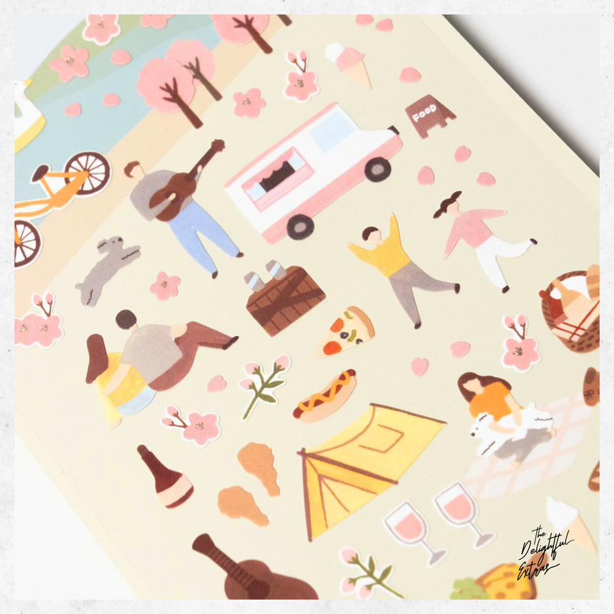 No.1112 Spring Spring Stickers | Suatelier