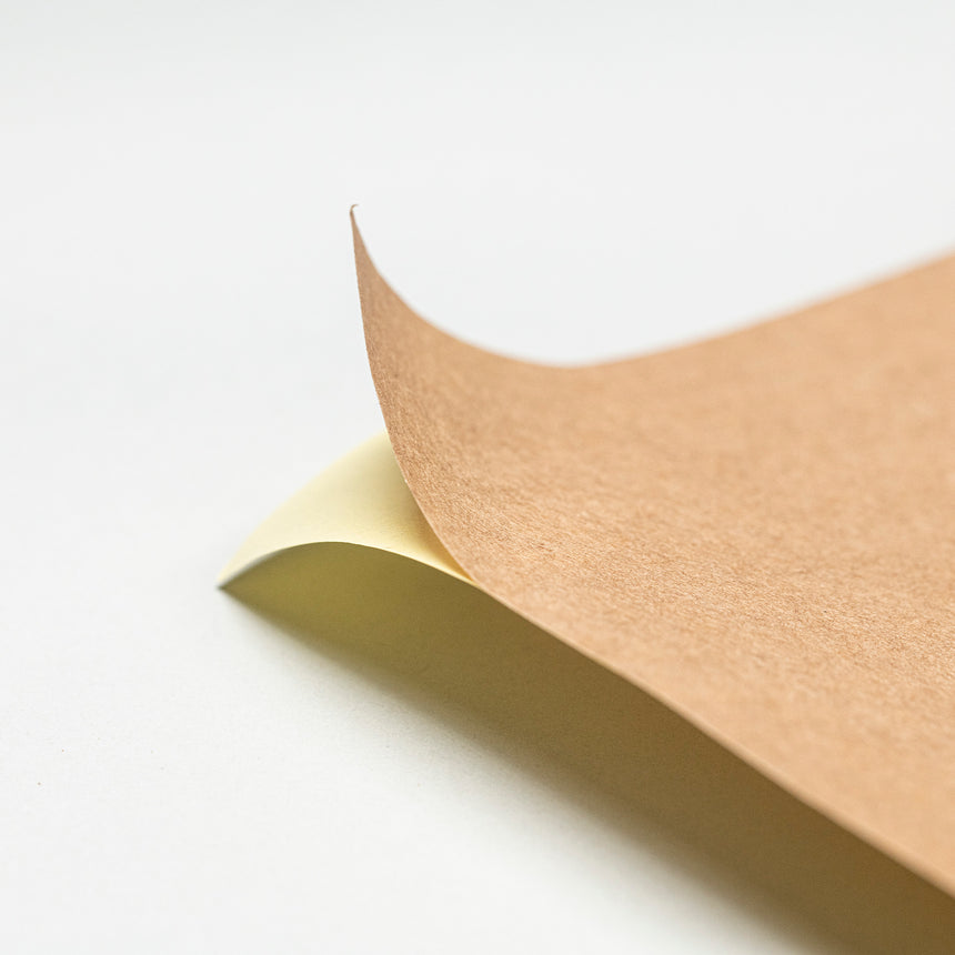 Brown Kraft Sticker Paper Set
