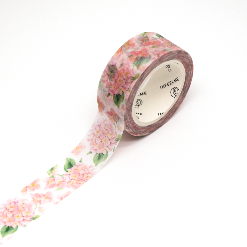 Pink Flower Washi Tape | Infeelme