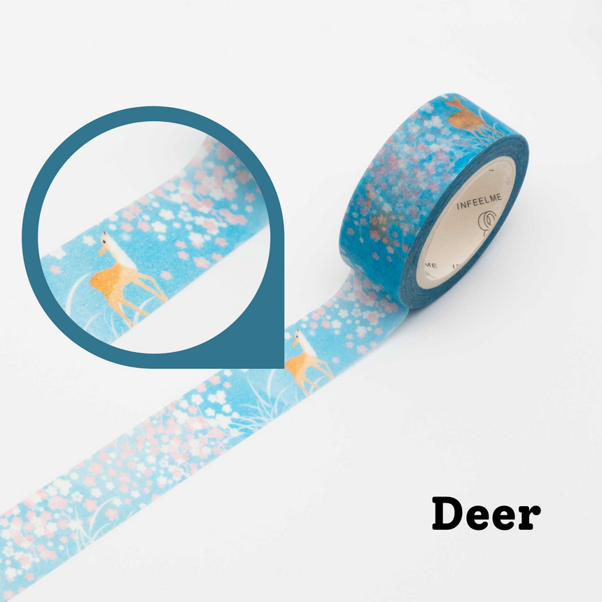 Deer Washi Tape | Japanese Summer Series | Infeelme