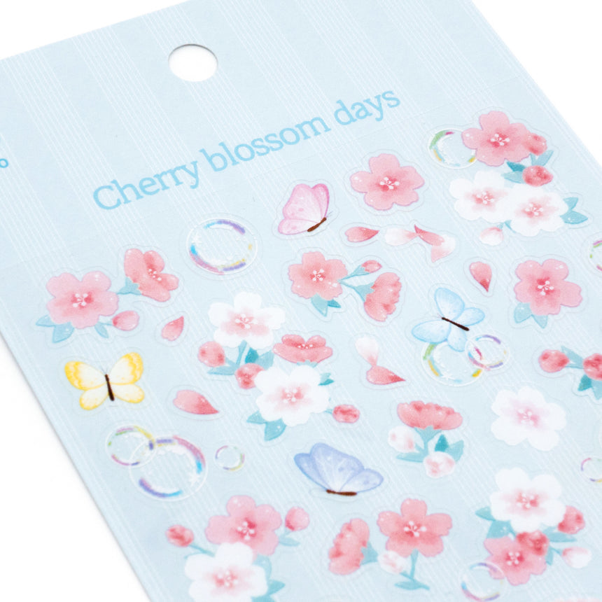 Pink Cherry Blossom Stickers | Bonito Sakura Floral Stickers