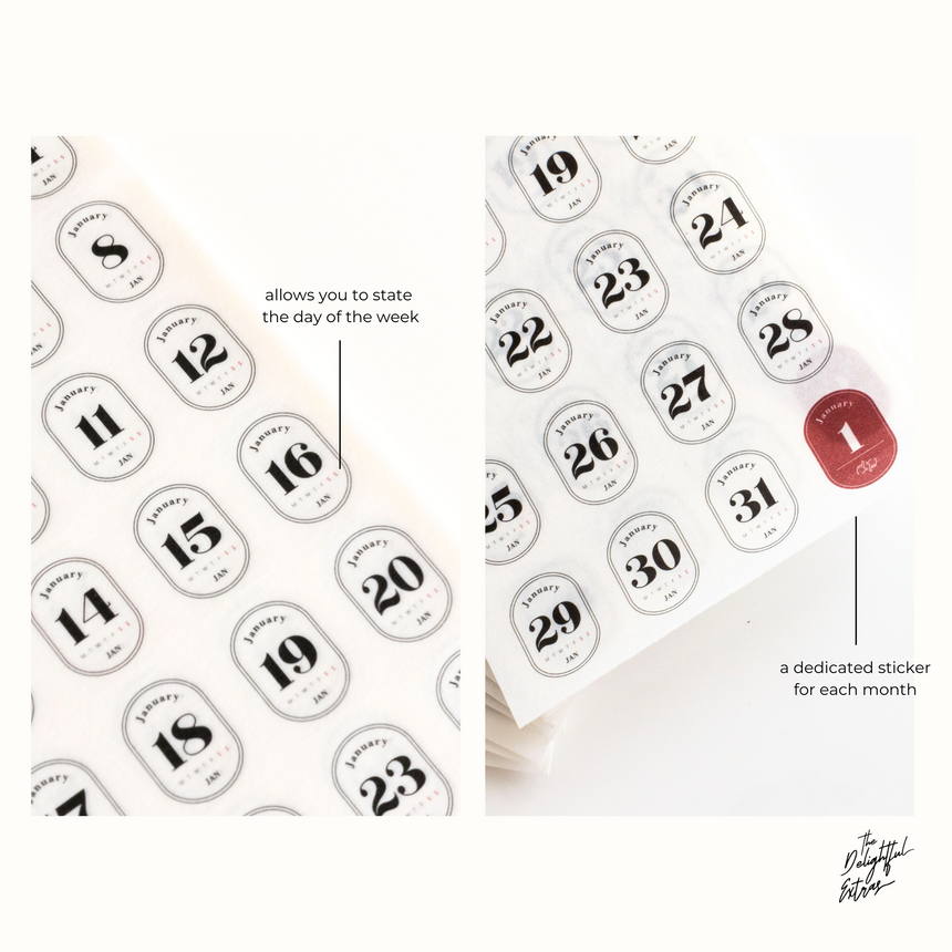 No.1124 Fleur Stickers | Suatelier