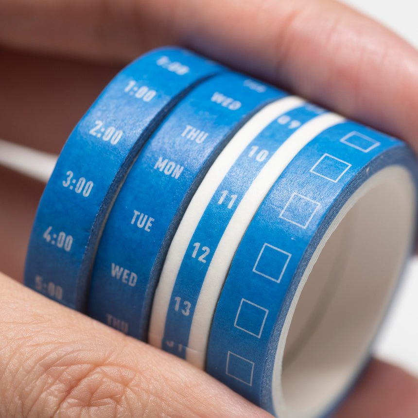 Time Management Masking Tape Set