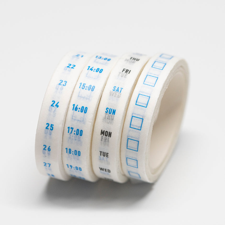 Time Management Masking Tape Set