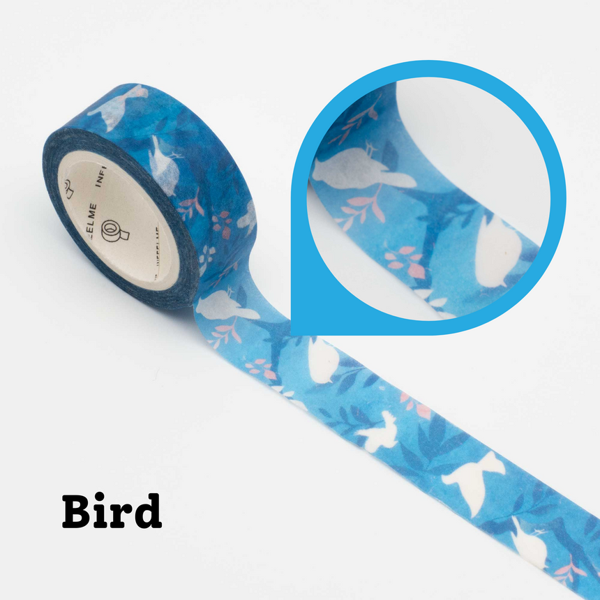 Bird Washi Tape | Japanese Summer Series | Infeelme