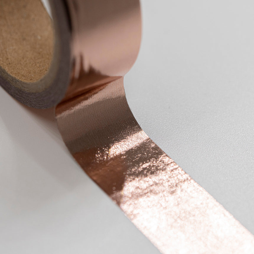 Rose Gold Foil Washi Tape