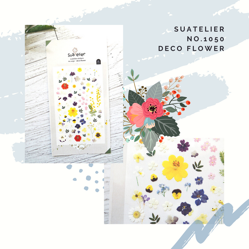 No.1124 Fleur Stickers | Suatelier