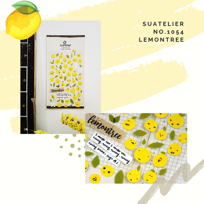 No.1124 Fleur Stickers | Suatelier