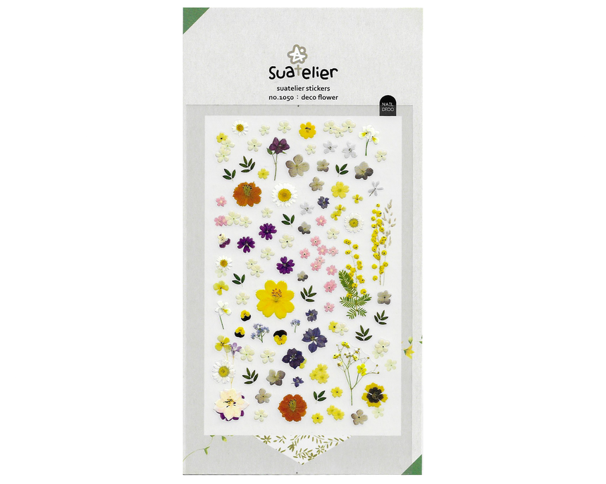 No. 1024 The Secret Garden Flower Stickers | Suatelier