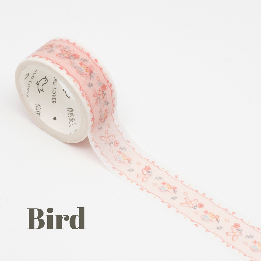 Spring Bird & Flower Washi Tapes