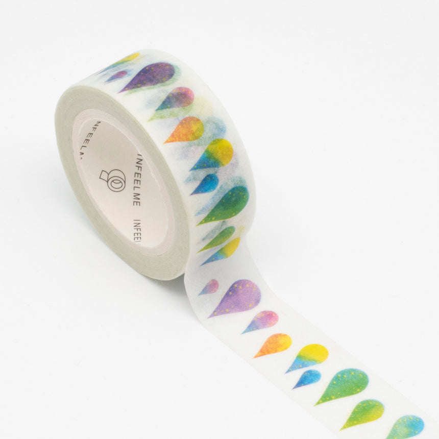 Blue Wildflower Washi Tape | Infeelme