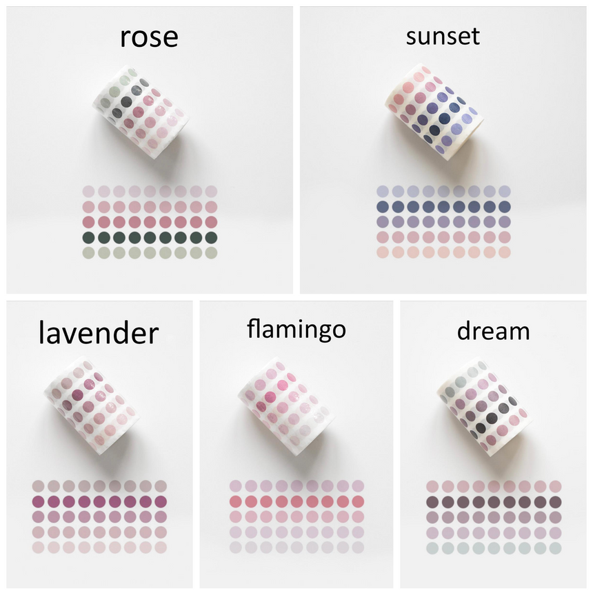 Dot Washi Sticker Roll