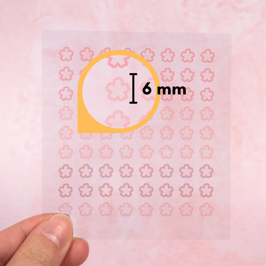 Suatelier Cherry Blossom Sakura Stickers | Plain Deco No.65