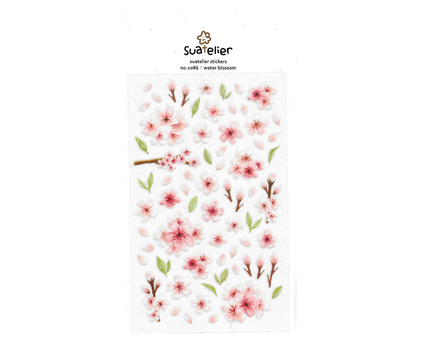 No. 1024 The Secret Garden Flower Stickers | Suatelier